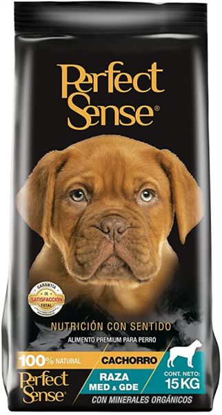 Perfect Sense Cachorro Raza Mediana y Grande 15 kg