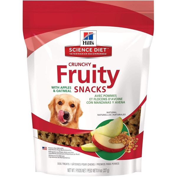 Hill’s Fruity Snacks Manzana y Avena 227 gr.