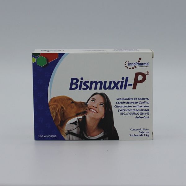 Bismuxil-P Caja con 3 sobres de 15 gr.