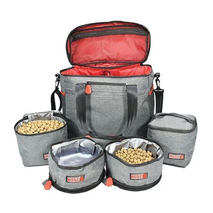 Kong Travel Lonchera con accesorios 5 pzas