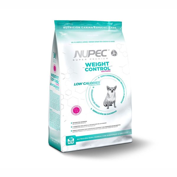 Nupec Weight Control Razas Pequeñas 8 kg.