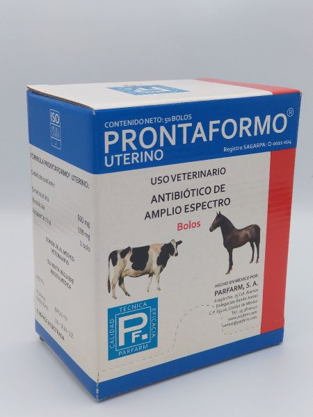 Prontaformo Uterino 50 bolos