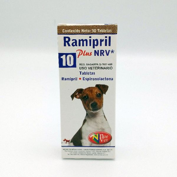 Ramipril Plus 10 M 30 tabs.