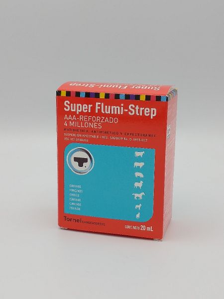 Super Flumi Strep AAA 4 Millones 20 ml.
