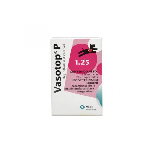 Vasotop P 1.25 mg 28 tabs.