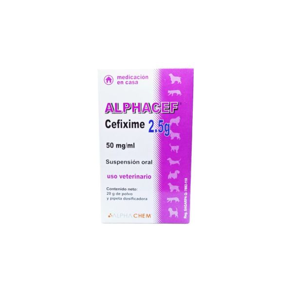 Alphacef 2.5 g Suspensión Oral 50 mg/ml