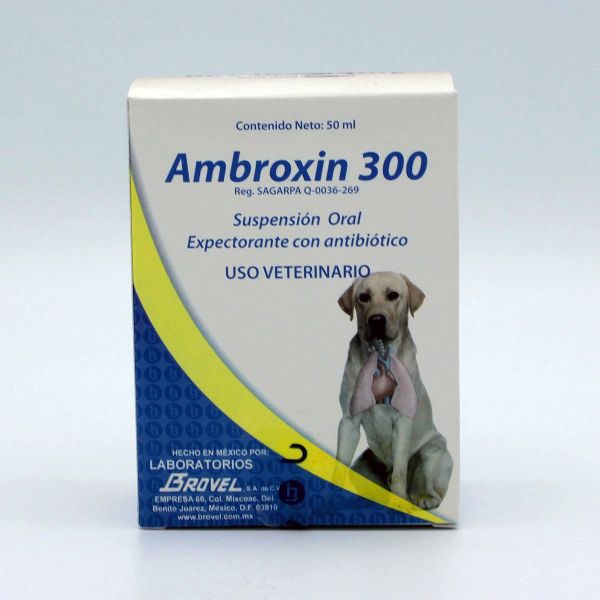 Ambroxin 300 Suspensión Oral 50 ml.