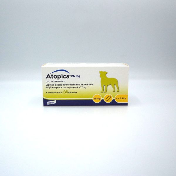 Atopica 25 mg 30 capsulas