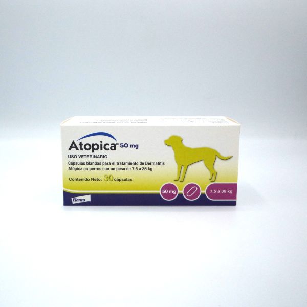 Atopica 50 mg 30 capsulas