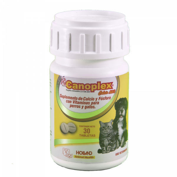 Rx Canoplex Calcio AD3 30 tabs.