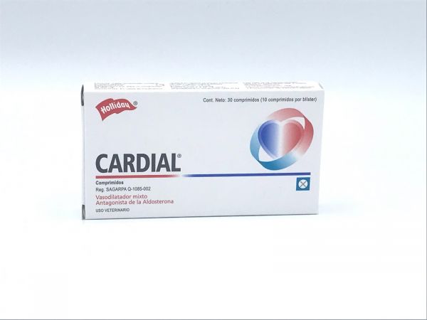 Cardial 30 tabletas Controlado  