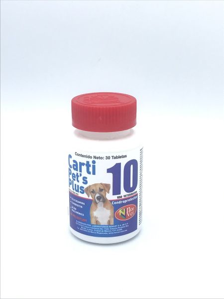 Carti Pet's Plus 10 30 tabs.