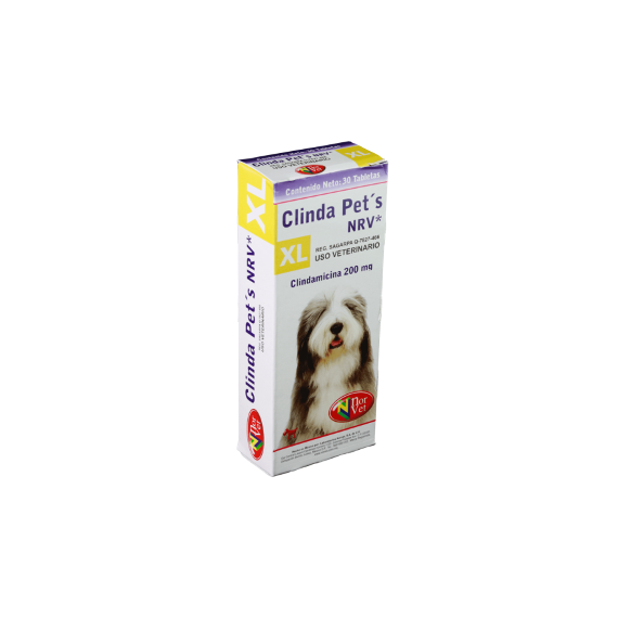 Clinda Pet’s XL 200 mg. 30 tabs.