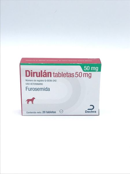 Dirulán 50 mg 20 tabs.