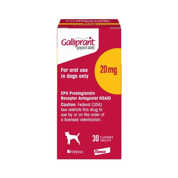 Galliprant 20 mg 30 tabletas