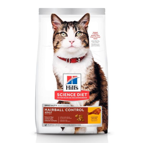 Hill’s Feline Adult Hairball Control 7 kg.