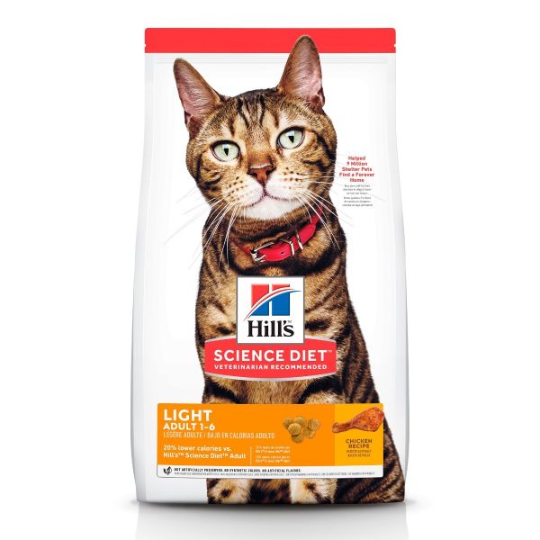 Hill’s Adult Feline Light 3.2 kg.