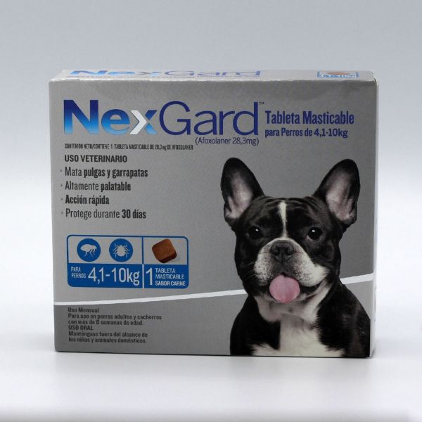 Nexgard 28.3 mg 4.1-10 kg 1 tab.