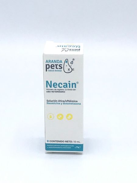 Necain Pets Gotas Oftálmicas 10 ml.