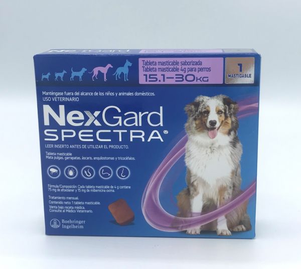 Nexgard Spectra 4g 15.1-30 kg 1 tab.