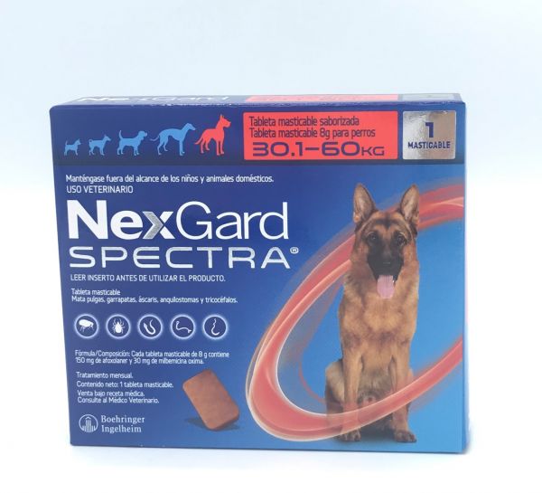 Nexgard Spectra 8g 30.1-60 kg 1 tab.