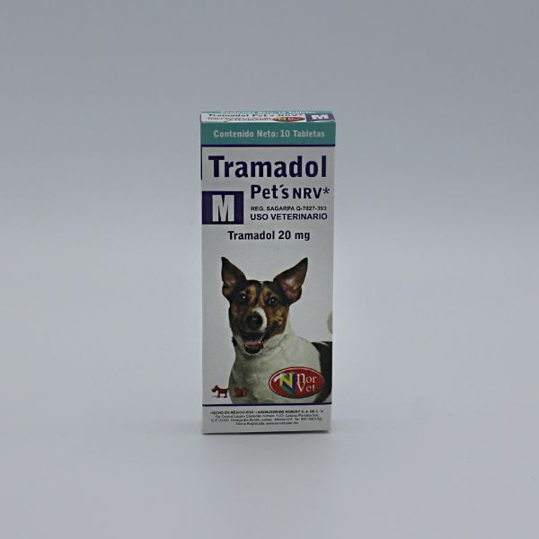 Tramadol Pet’s M 20 mg. 10 tabs.