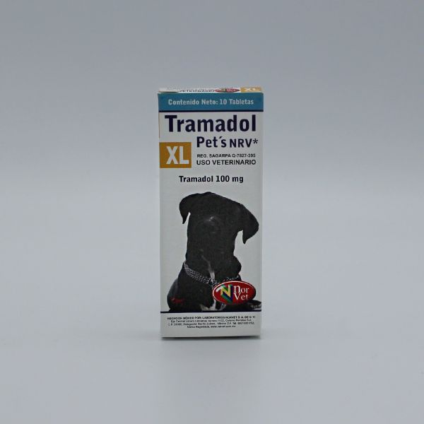 Tramadol Pet’s XL 100 mg. 10 tabs.