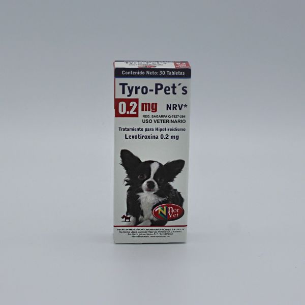 Tyro Pet’s 0.2 mg. 30 tabs.
