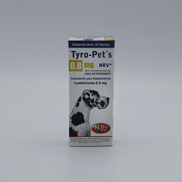 Tyro Pet’s 0.8 mg. 30 tabs.