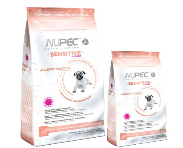 Nupec Sensitive Raza Pequeña 2 kg
