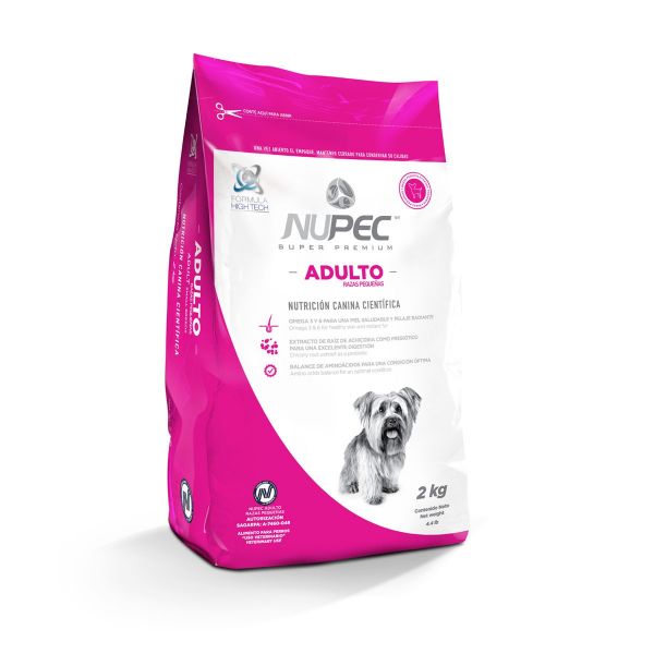 Nupec Adulto Razas Pequeñas 2 kg.
