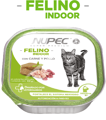 Nupec Felino Indoor Húmedo 100 gr