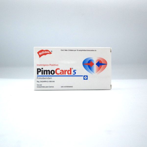 PimoCard 5 mg 20 tabletas