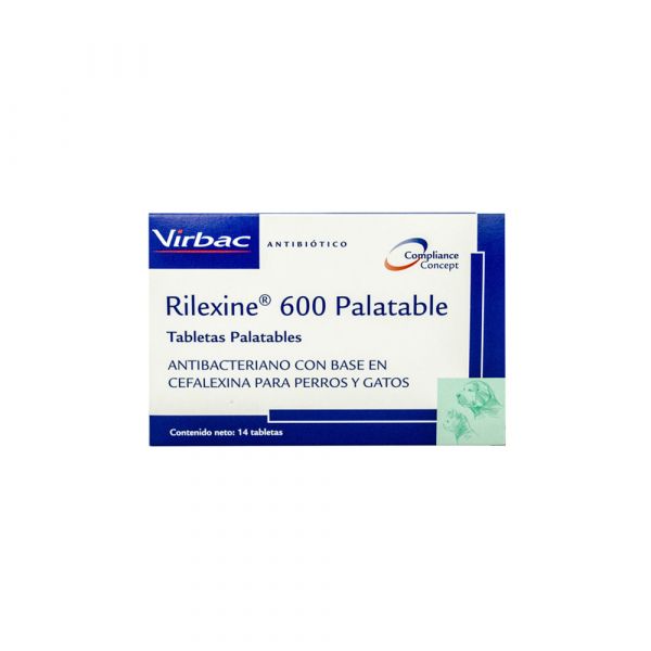 Rilexine 600 14 tabs.