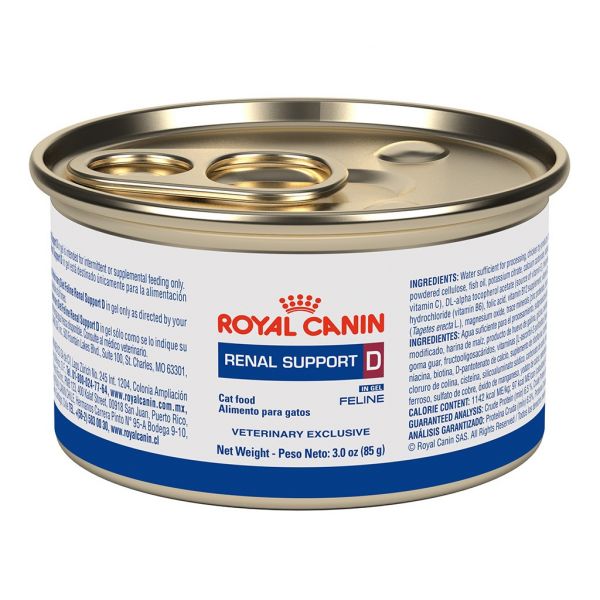 Royal Canin Renal Support D Morsels in Gravy Feline Lata 90 gr.