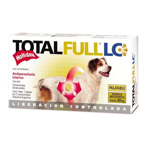 Total Full LC Perros 10-20 kg 2 tabletas