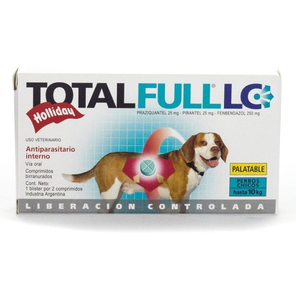 Total Full LC Perros Hasta 10 kg 2 tabletas