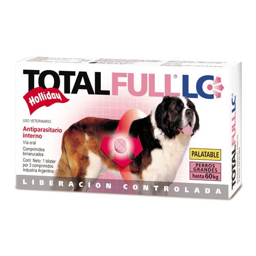 Total Full LC Perros 20-60 kg 3 tabletas