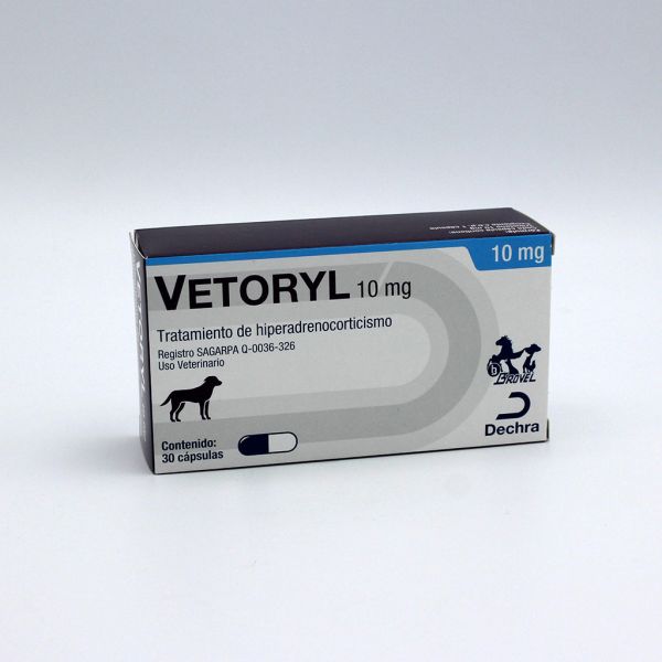 Vetoryl 10 mg. 30 Cápsulas