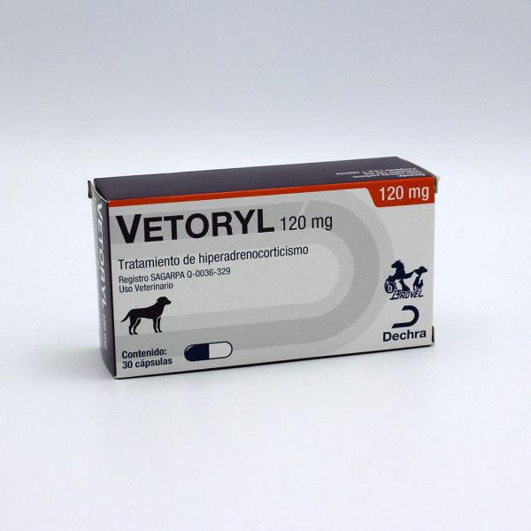 Vetoryl 120 mg. 30 Cápsulas
