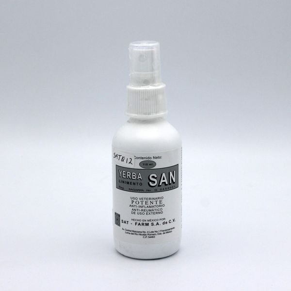 Yerba San Linimento con atomizador 110 ml.